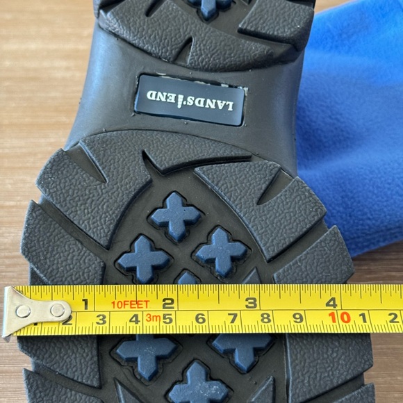 Lands End Imperial Blue Sherpa Fleece Marinac Boots Size 7B (BNWB) - Picture 6 of 6